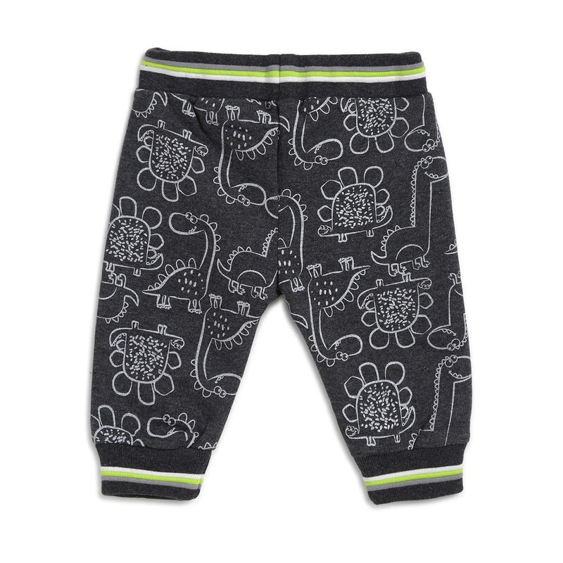 Fleece Long Trousers -All Over Print image number 1